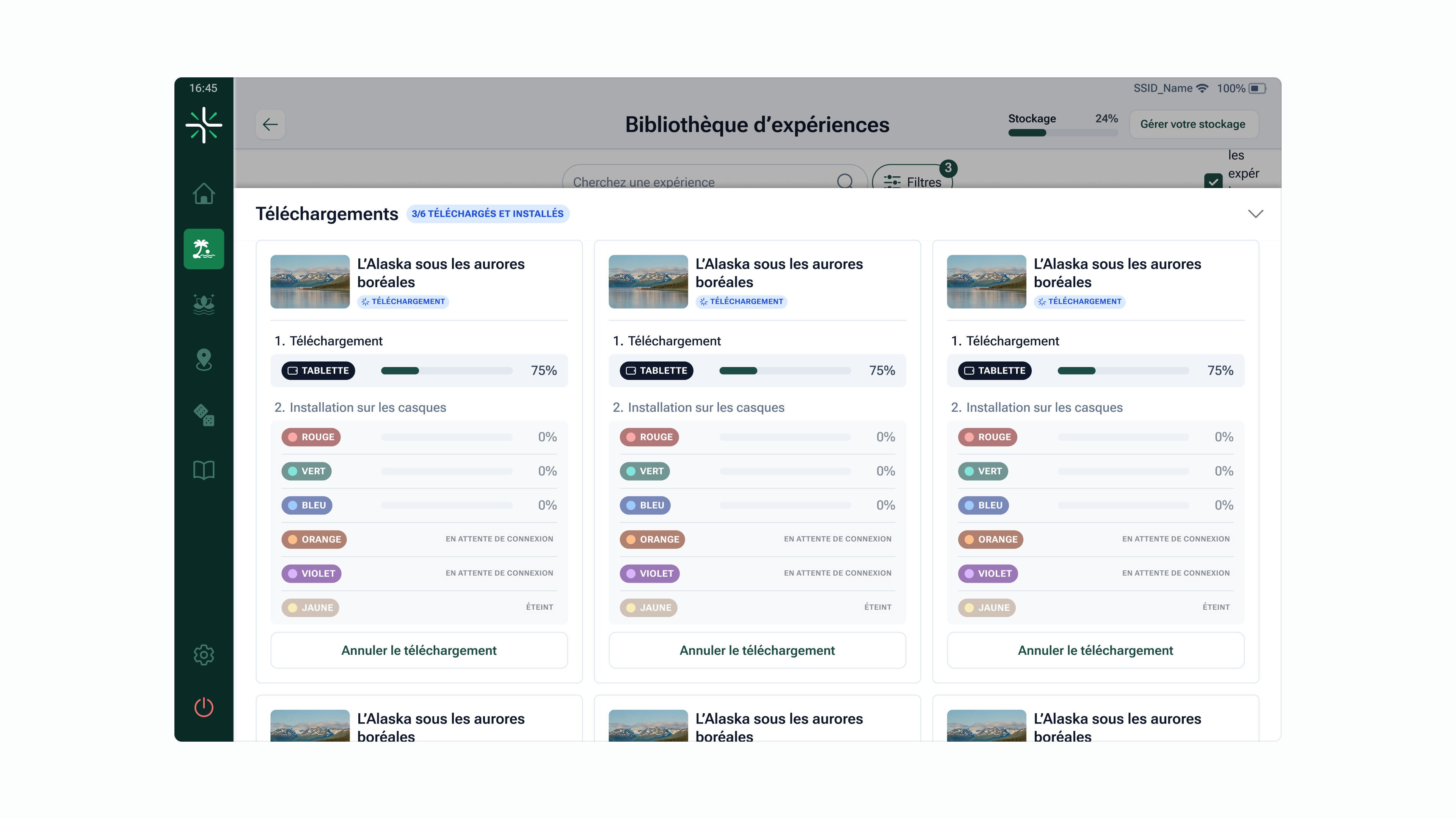 Lumeen VR healthcare UX design