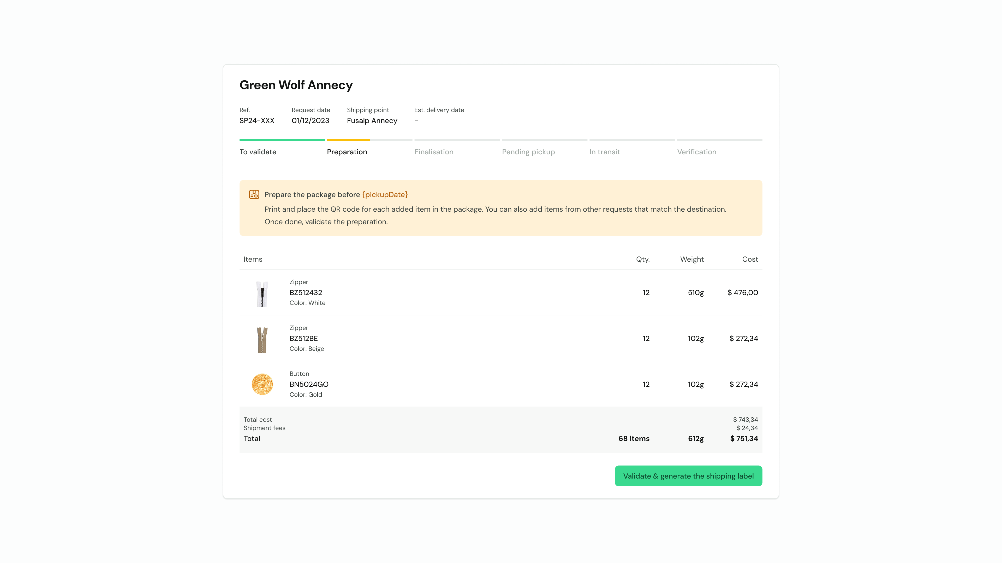 Prolong luxury repair platform design